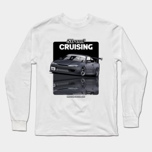 Nissan Silvia S15 (Street Cruising) Long Sleeve T-Shirt